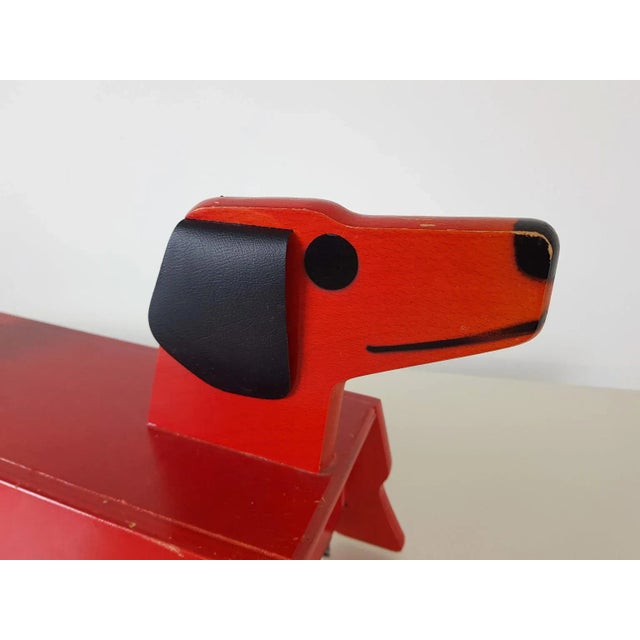 Vintage Dog Car by Konrad Keller Holzspielwaren, Germany, 1950s For Sale - Image 6 of 7