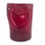 Glass Hand-Blown Ruby Red Pinched Art Glass Vase Modernist 8" For Sale - Image 7 of 9