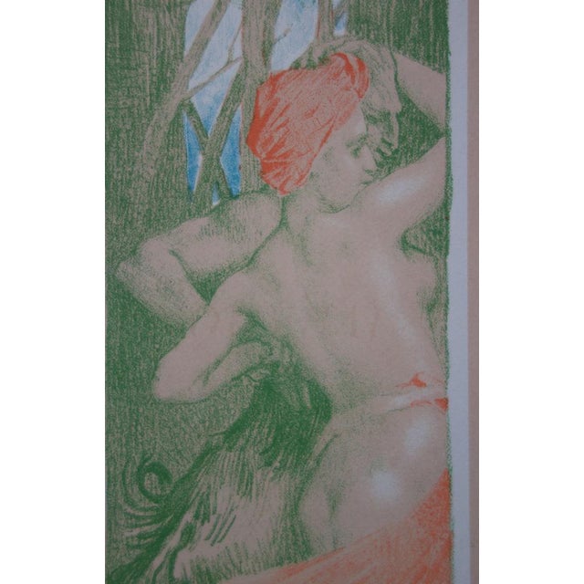 Emile BERCHMANS Renewal Original color lithograph on fine vellum Signed in the plate Dimensions 40 x 31 cm Lithograph...