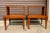 Mid-Century Modern 1960s Mid Century Modern 2-Tier End Tables With Rattan Side Panels by Tomlinson Furniture - a Pair For Sale - Image 3 of 12