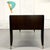 Maitland-Smith Desk in Makassar With Faux Ostrich Leather Top For Sale - Image 12 of 14