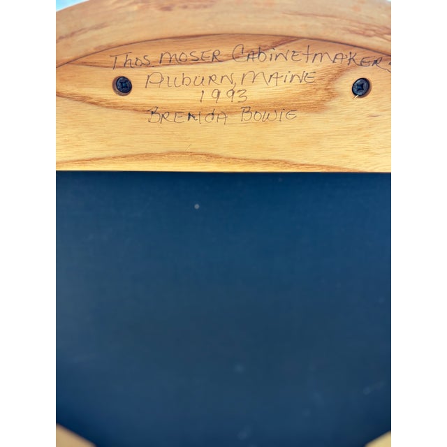 Thomas Moser Harpswell Cherry wood arm chairs, handmade in Maine are the epitome of simplicity, comfort and craftsmanship....