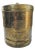 Art Deco Brass Coffee Canister, 1920s For Sale
