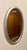 Early 20th Century Antique Beveled Silver Leaf Oval Mirror For Sale - Image 5 of 11