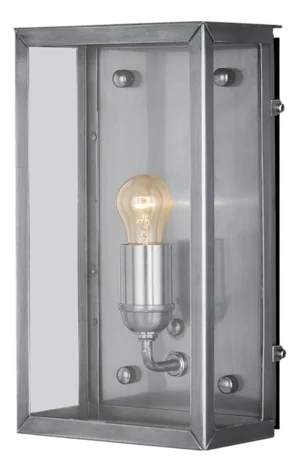 Currey & Company Royster Silver Outdoor Wall Sconce