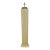 Vintage Tesselated Tile Mid Century Modern Brass Cap Floor Lamp in the Manner of Karl Springer by Fine Arts Lamps For Sale