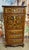 19th Century Secretary Desk in Marquetry of Fine Woods For Sale - Image 6 of 8
