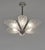 Art Deco French Art Deco Chandelier by Francis Hubens & Degue 1930 France For Sale - Image 3 of 13