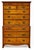 Antique Early 19th C George III Mahogany Highboy Chest-on-Chest.