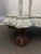Ivory Custom Upholstered Lounge Chair & Ottoman For Sale - Image 8 of 12