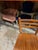 Up for consideration is a beautiful vintage pair of wooden slat swivel bar stools. These would look lovely in your home,...