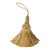 Samuel & Sons Gold Melange Orsay Silk Key Tassel For Sale
