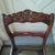 Vintage Duncan Phyfe Stlye Chair Solid Wood Frame With Rose Carving For Sale In Buffalo - Image 6 of 10
