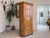 One-Door Farmhouse Cabinet in Natural Wood For Sale - Image 6 of 16