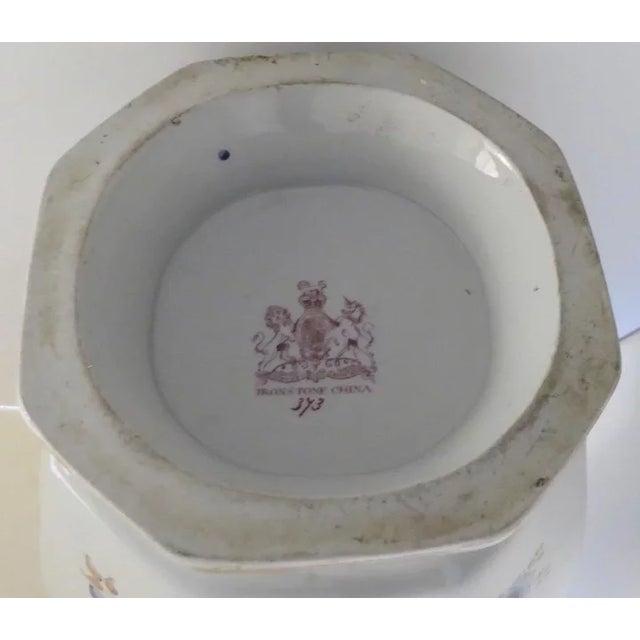 Pair English Ironstone Lidded Jars Urns Vases 24" Tall by Mortlock C 1860 Dragons Foo Lions (A) - A Pair For Sale In Denver - Image 6 of 9