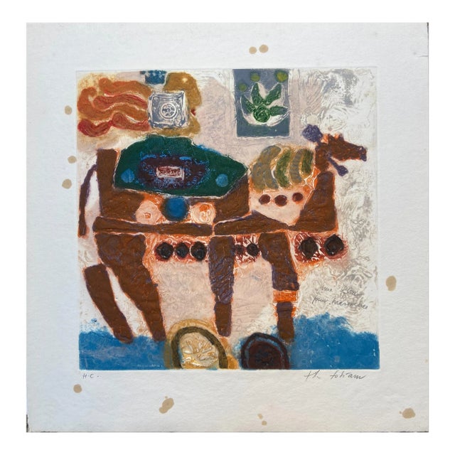 Theo Tobiasse - a flower for Mordecai 1980 For Sale