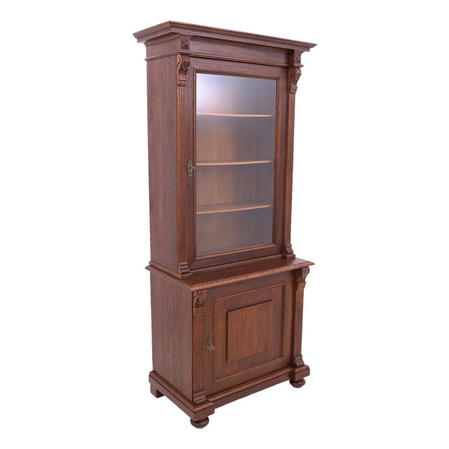 Antique Scandinavian Library, 1890s For Sale