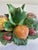 Vintage Italian Capodimonte Porcelain Harvest Fruit Taper Candle Holder For Sale - Image 9 of 11