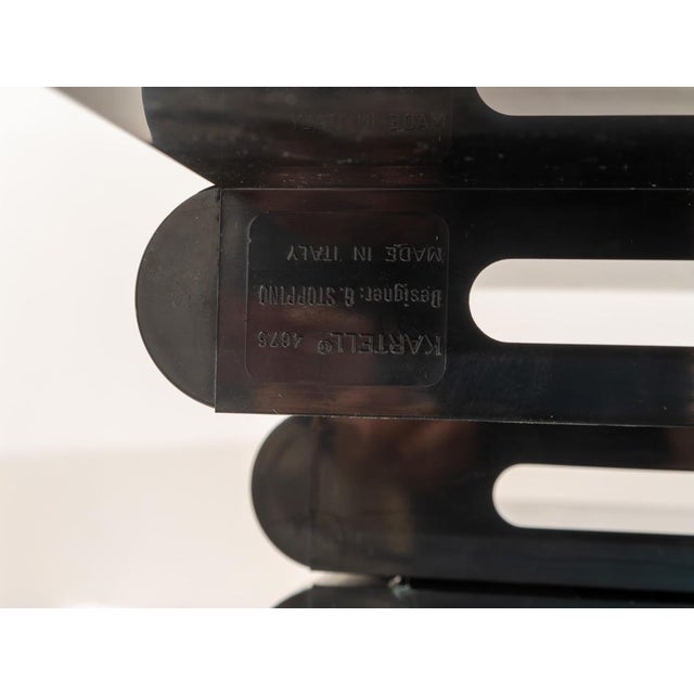 1970s Magazine Rack Model 4675 attributed to Giotto Stoppino for Kartell, 1970s For Sale - Image 5 of 13