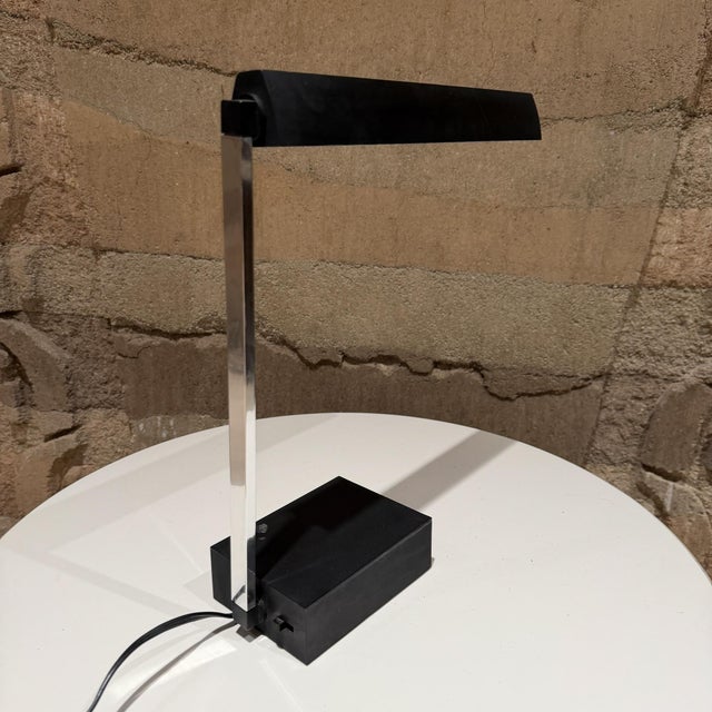 Lightolier Baton Desk Lamp Michael Lax Lightolier Mid Century Modern For Sale - Image 4 of 10