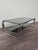 Italian Coffee Table in Chromed Steel and Smoked Glass, 1970s For Sale - Image 11 of 11