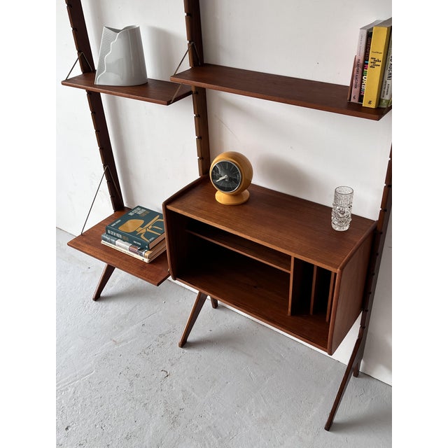 Scandinavian Modular Bookcase by John Texmon, 1950s, in Very Good conditions. Designed 1950 to 1959 I have official proof...