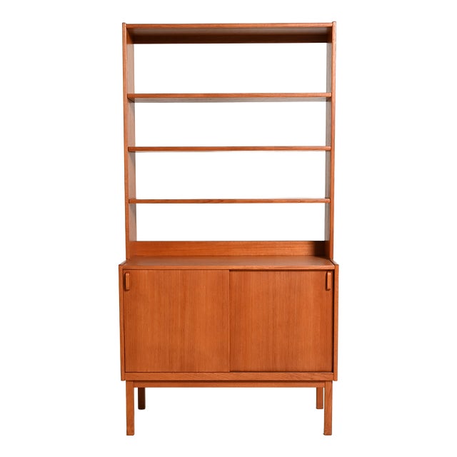 Vinatge Teak Bookcase from Bodafors, 1950s For Sale