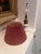 American Vintage Electrified Porcelain Oil Lamp For Sale - Image 3 of 4