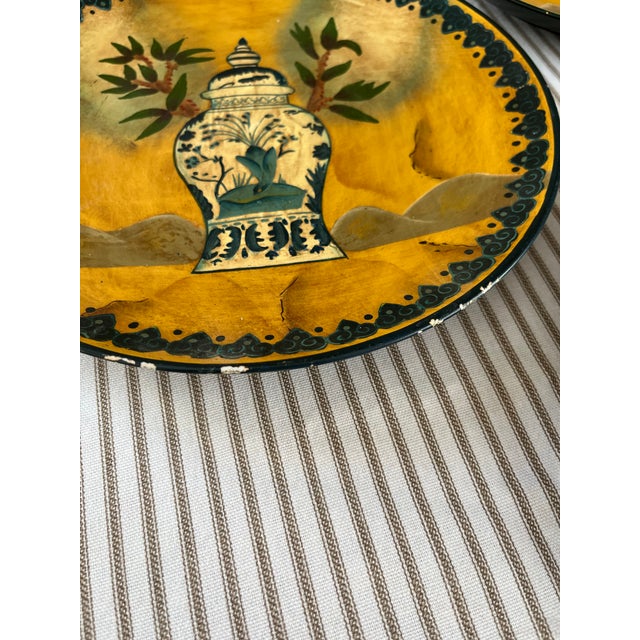 Vintage Raymond Waites Chinoiserie Plates - A Set For Sale - Image 6 of 10