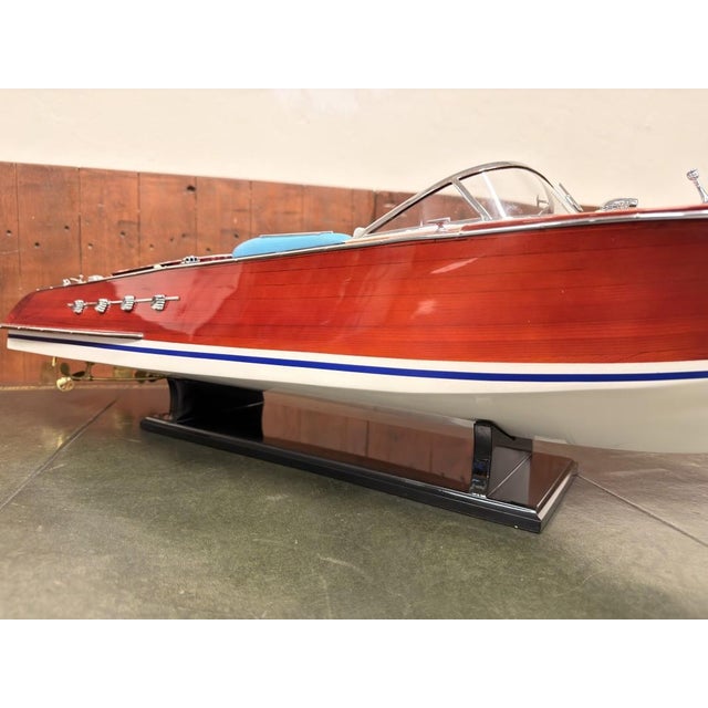 Blue Riva Aquarama Boat Model, 2010s For Sale - Image 8 of 18