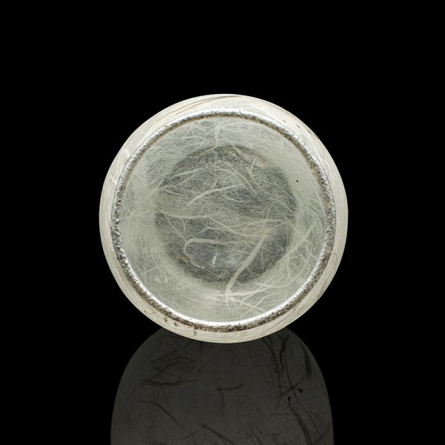 Glass 2000's Small Contemporary Tea Light Jar For Sale - Image 7 of 8