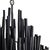Wood Arteriors Home Tilda Small Chandelier, Black For Sale - Image 7 of 18