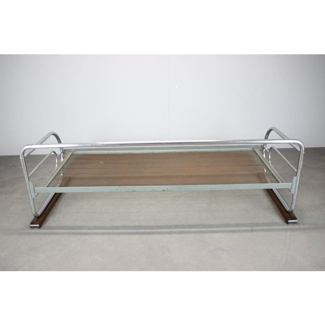Bauhaus Tubular 3-Seater Sofa attributed to Slezák, Former Czechoslovakia, 1930s For Sale - Image 13 of 15