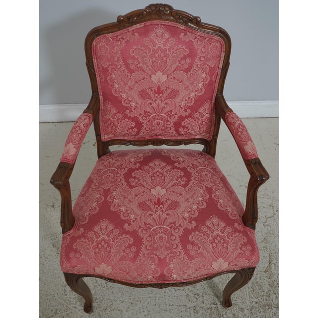 Age: Approx: 30 Years Old Details: Walnut Finish Fine Carved Details High Quality Construction French Style Un-Marked As...