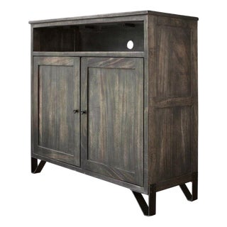 Sawyer Parota Wood 2 Door Tv Stand / Bedroom Chest For Sale