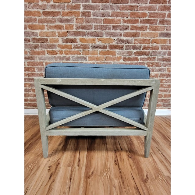 Early 21st Century Restoration Hardware Mustique Lounge Chairs - Set of 2 For Sale - Image 5 of 12