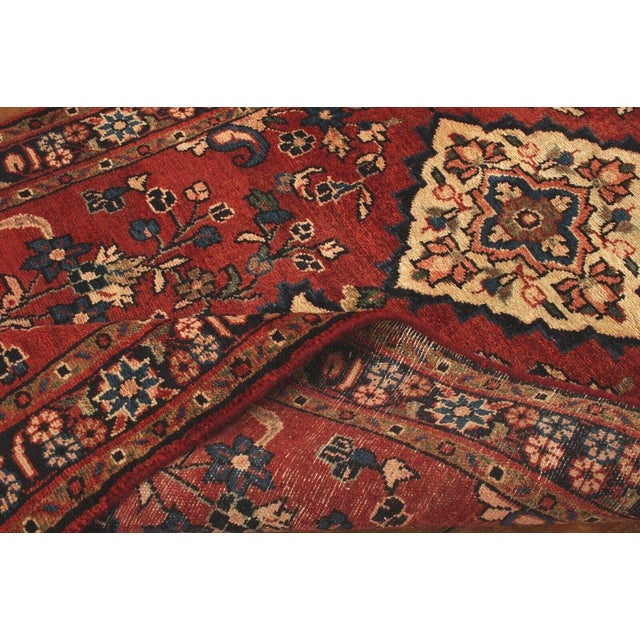 Middle Eastern Hand-Knotted Rug For Sale - Image 9 of 10