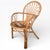 Wood Mid-Century Italian Sculptural Rattan Bamboo Armchair For Sale - Image 7 of 7