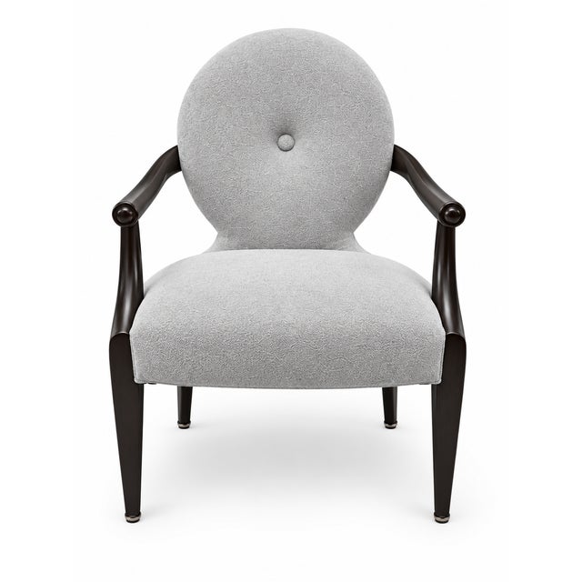 Set of 8 Vintage Dining Chairs in the Manner of Donghia "Casper" For Sale - Image 4 of 4