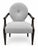Set of 8 Vintage Dining Chairs in the Manner of Donghia "Casper" For Sale - Image 4 of 4