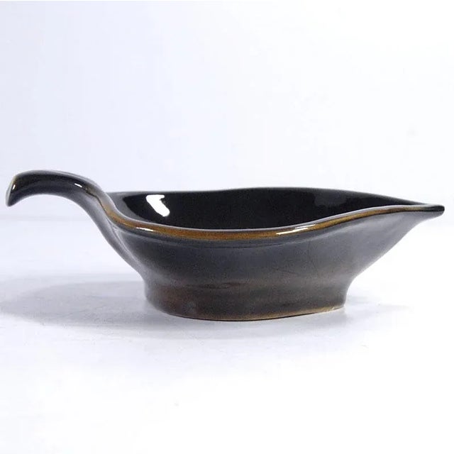 1960s Italian Ceramic Leaf Dish, 1960s For Sale - Image 5 of 11