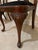 Antique Hand Carved Queen Anne Walnut Chairs - Set of 4 For Sale - Image 16 of 18