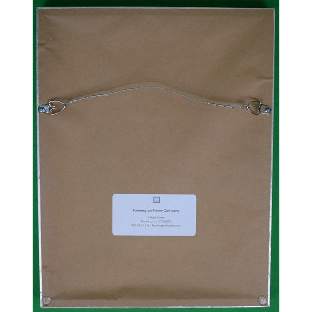 Traditional Slim Aarons Philip Van Rensselaer C1974 Framed Color Plate For Sale - Image 3 of 3