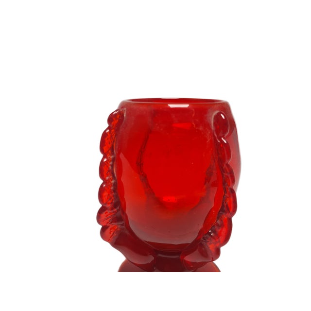 Vase by J. Słuczan-Orkusz for Cracow Institute for Glassworks, Poland, 1970s For Sale - Image 13 of 18