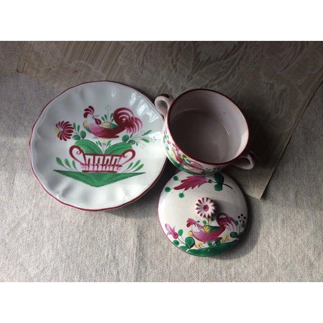 Another delightful discovery from our Parisian treasure hunt This rustic pate serving dish exemplifies the warm, rustic...