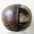 Mid Century Modern Brown Spherical Danish Pottery Vase For Sale - Image 4 of 7