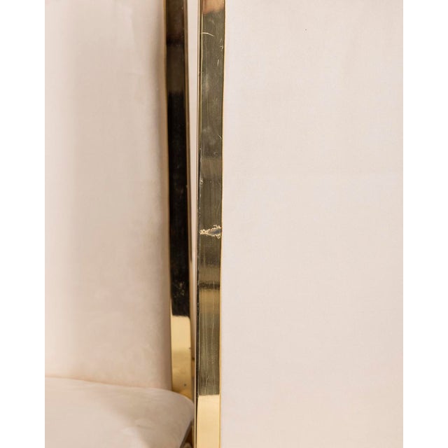 Vintage Chairs in Gold Brass by Renato Zevi, 1970s, Set of 6 For Sale - Image 15 of 18