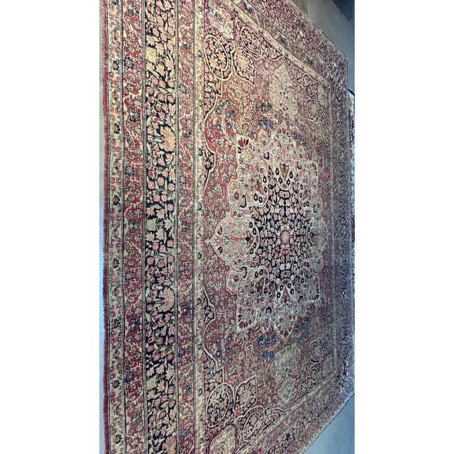 Late 19th Century Antique Late 19th Century Lavar Rug For Sale - Image 5 of 7