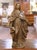 Mid 20th Century Mid-Century Italian Patinated Bronze Virgin Mary Sculpture by Biondan For Sale - Image 5 of 9