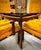 Mid-Century Modern Unmarked Four Dillingham Orange Dining Chairs With Casters For Sale - Image 3 of 5